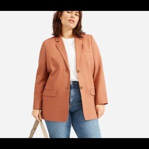 Everlane women’s cotton-linen blazer size 6